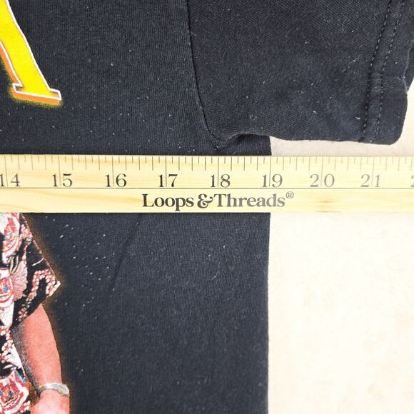 Ace Ventura Pet Detective Shirt Mens Medium Black Jim Carrey Movie Rap Tee - Picture 5 of 6